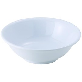 Winco MMB-22W Melamine Rimless Bowl, 22-Ounce, White