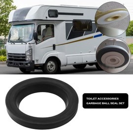 VGOL RV Toilet Seal Kit RV Waste Ball Seal Compatible with Thetford Aqua Magic Style II Style Plus Syle Lite RV Toilet Parts Flush Ball Seal Gasket Replacement