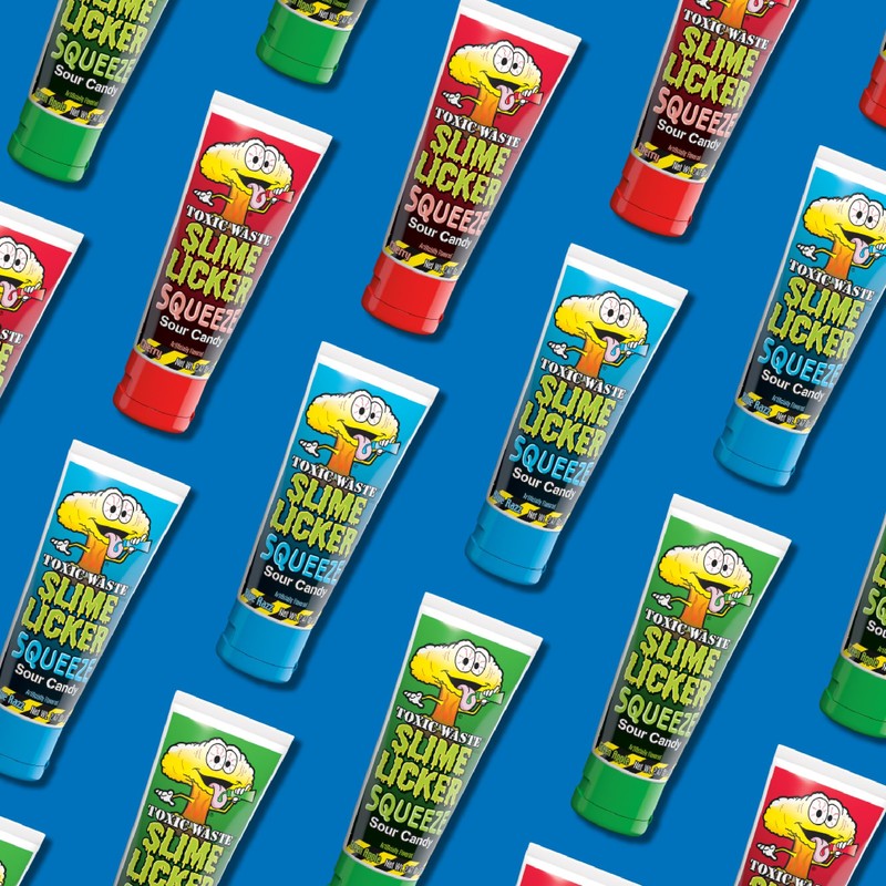 TOXIC WASTE - Slime Licker Squeeze - Sour Squeeze Slime