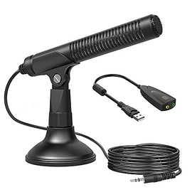 PoP voice USB Microphone, Condenser Computer PC Mic for Recording, Gaming, Streaming, Podcast Microphone for MacBook, Windows, Desktop, Laptop, YouTube Video, Voice Overs Plug & Play