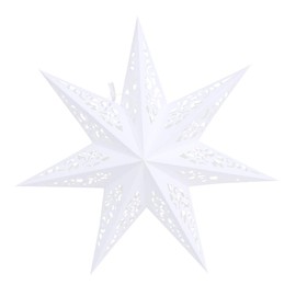 BESPORTBLE 45 cm Paper Star Lamp Paper Christmas Stars with Lighting 3D Luminous Star Window Decoration Star Christmas Illuminated Christmas Tree Topper for Christmas Tree Decoration
