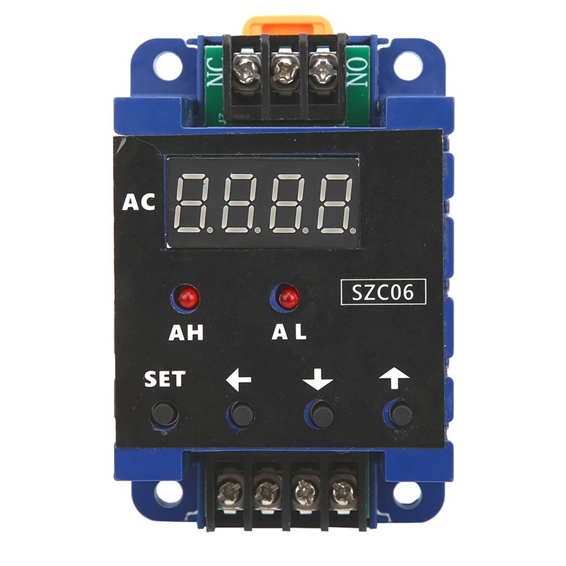 SZC06 AC Digital Ammeter 0.3‑50A Measure Range Upper Lower Limit