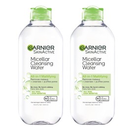 Garnier Skinactive Micellar Cleansing Water for Oily Skin, 2 Count