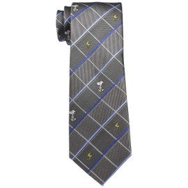 Peanuts PN914453 Snoopy Necktie, Gray, Business Necktie, Gift, PN914453 Grey