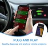 OBD2 Bluetooth Scanner Code Reader Reset for Android Windows -