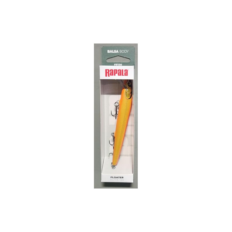 Rapala FE120 Floater Elite 120 GDGO Guild Gold Orange