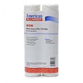 American Plumber W5W WOUND Whole House Sediment Filter Cartridge 5 Micron Well Pump Irrigation (4)