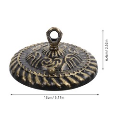 Lurrose Ceiling Tiles Ceiling Rose with Hooks for Lamps Ceiling Hooks Vintage Pendant Light Chandelier Hanging Hook Hanging Light Ceiling Lamp Holder Mounting Hook