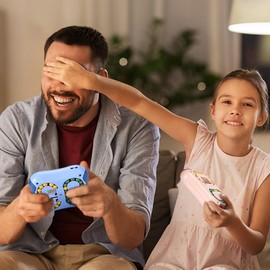 Magic Bean Rotating Cube - Creative Finger Cube jigsaw Puzzle Toy,Rotating Finger Cube Toy,Handheld Spinner Fidget Toy Magic Cube Ball iq Game,Gift for Kids age 3 Above (Pink)