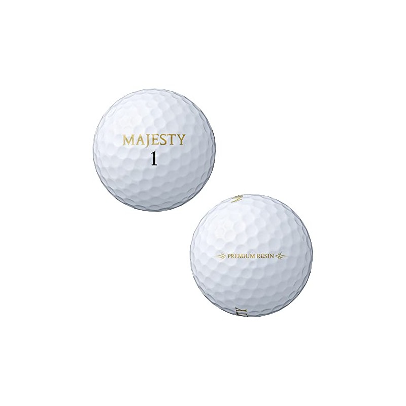 Majesty BL3922 Premium Resin Majestic Golf Ball Pearl White