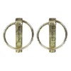 APUK 2x Trailer Linkage Lynch Linch Pins Clip 11mm x