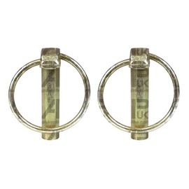 APUK 2x Trailer Linkage Lynch Linch Pins Clip 11mm x 45mm Replacement for Massey Ferguson Tractor