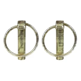 APUK 2x Trailer Linkage Lynch Linch Pins Clip 11mm x 45mm Replacement for Massey Ferguson Tractor