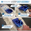 60cm Large Flat Mop Head Refill Only, Industrial Mop Floor