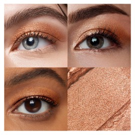 Boobeen Glitter Eyeshadow Stick, Cream Eyeshadow Pencil, Waterproof Eye Shadow Crayon Pen with Blending Brush, Creates Shimmer Eye Makeup