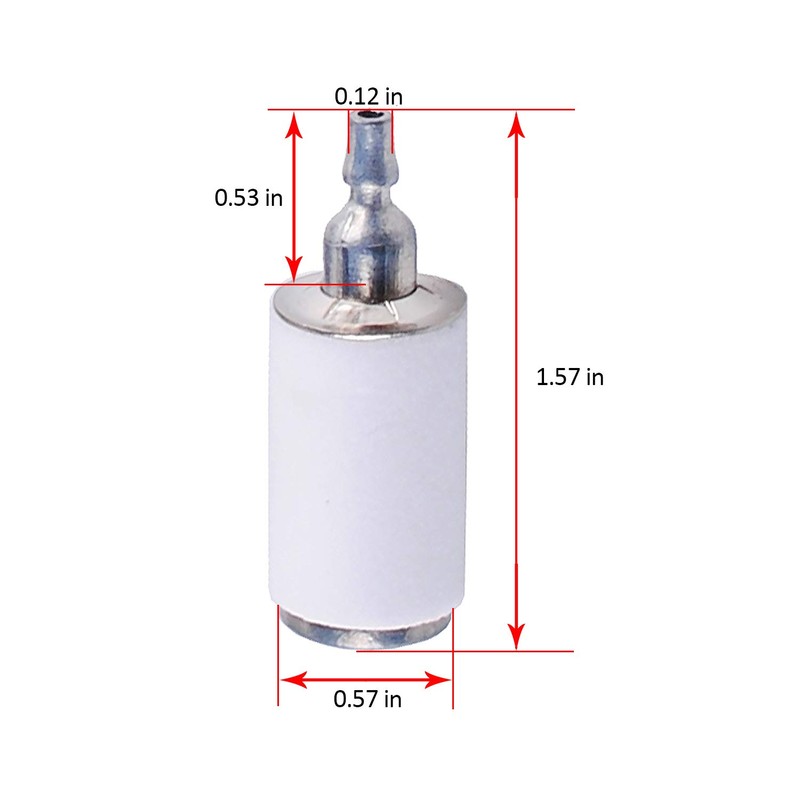 530095646 Fuel Filter Compatible with Weedeater Craftsman Trimmer & Poulan
