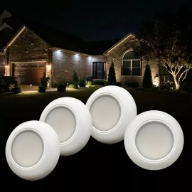 OZ-USA 4 pc 3" LED Dome Light Interior Exterior RV Boat Cabin Waterproof 12 volts