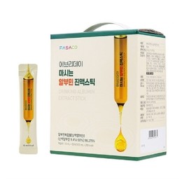 [Pasaco] Drinkable albumin essence stick (50 packs of 10ml) / [파사코] 마시는 알부민 진액스틱 (10ml 50포)