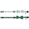 Lamphyface 2 Pack St.Patrick's Day Cat Collar with Cute Bow