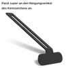 polarmotor Reflector Motorcycle Rear Reflector with Elbow Long T-Holder (Length
