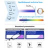 REAVEE 5 Pack Slim Portable Reading Glasses for Men Women,