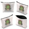 Luckwearer Second Breakfast Zipper Makeup Bag Literature Gifts for Nerds