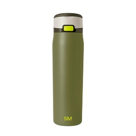 Simple Modern Mesa Loop Water Bottle with Covered Straw and Handle | 24oz Cup Holder Friendly Insulated Stainless Steel Bottles for Travel, Sports and School | Cricket