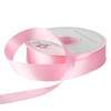 MAYREEL 1 Inch Pink Double Faced Satin Ribbon for Gift