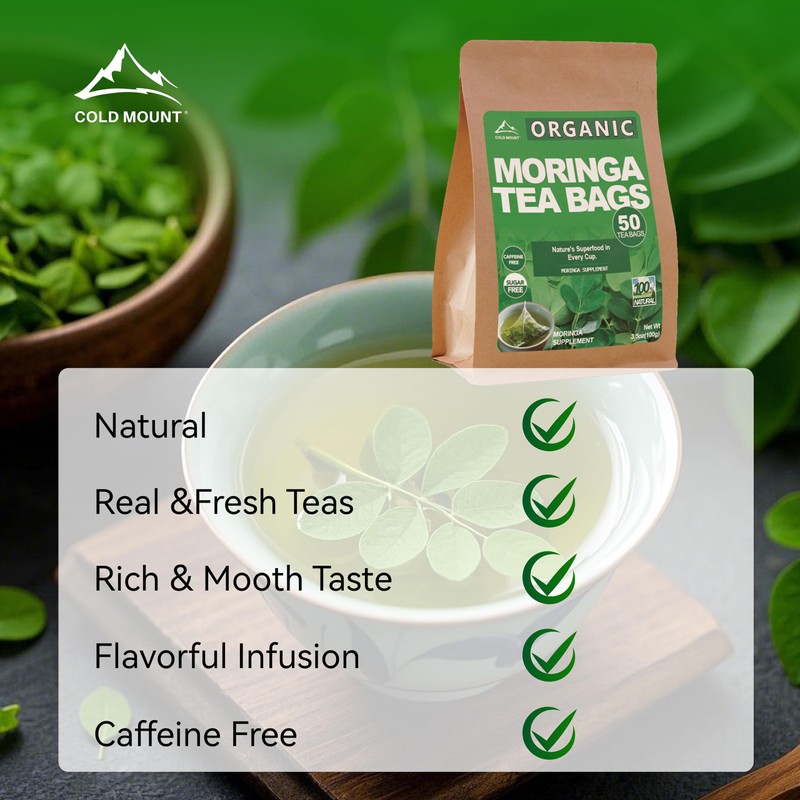Magneta Moringa Tea - Easy to Drink Made in India