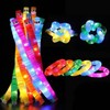 6 Pack Light Up POP Tubes - Sensory Fidget Toy