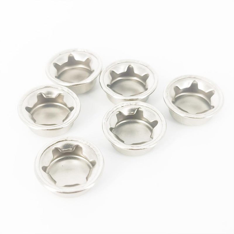 Alamic Push on Pushnut Cap Stud 1/2 Inch Axle Cap