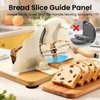 Manual Bread Slicer for Homemade Bread, Bread Cutter for Adjustable
