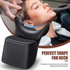 Noverlife Shampoo Bowl Neck Rest, Comfortable Hair Salon Rubber Cushion