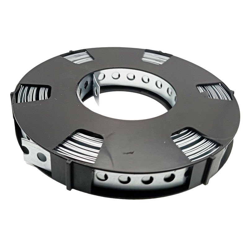 HAFD Perforated Metal Mounting Tape – Galvanised Steel Fixing Strap