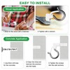 20 Pack Stainless Steel Q Hanger Hooks Outdoor Christmas Lights