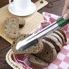 Hygiplas Pro-Grade Kitchen Serving Tongs 300mm, Green Colour Coded -