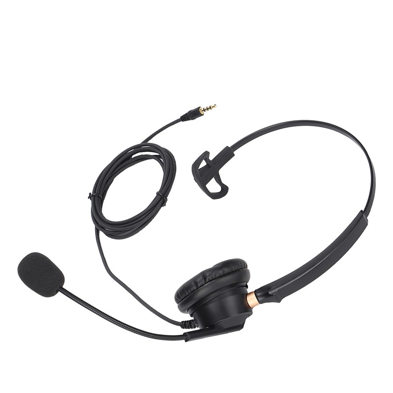 H600‑3.5 Telephone Headset Monaural 3.5mm Jack Business Headset with Mic