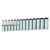 Williams 31936 14-Piece 3/8-Inch Drive Metric Deep 12 Point Socket