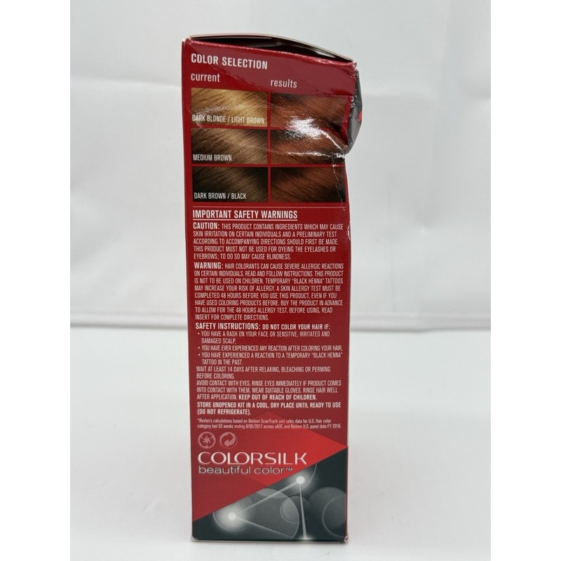 REVLON COLORSILK TOTAL COLOR - MEDIUM AUBURN #42
