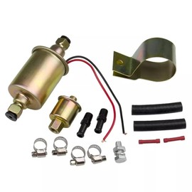 2025 Upgrade Universal 12V Electric Fuel Pump E8012S 5-9 PSI for 1967 Jeep J-3500 Base 5.3L 5358CC 327Cu. In. V8 GAS OHV Naturally Aspirated