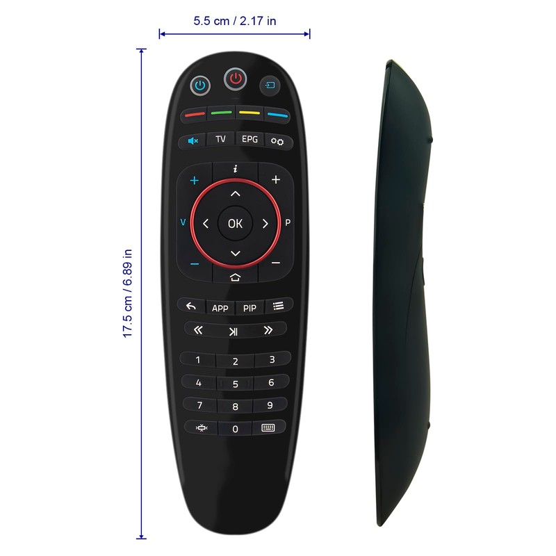MAG 544w3 Replaced Remote Control -VINABTY-fit for Linux Infomir set-top