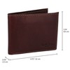 Gusti Leather Jörg Wallet Men's Leather, dark brown, Retro