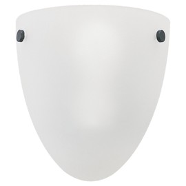 Sea Gull Lighting 41036-999 s One-Light Metropolis Wall Sconce, Brushed Nickel Finish with Satin Echoed Glass Shade