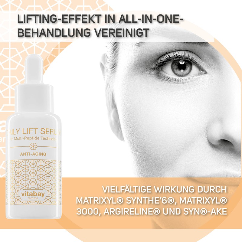 Vitabay Daily Lift Serum 50 ml, With Multi-Peptide Technology for
