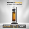 Comfort Zone 26-Inch 1500W Tower Space Heater for Indoor Use,