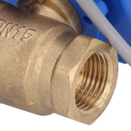 Electric Ball Valve BSP Mini Brass Motorized 5 Wire DC12V Switch Indication for Water Treatment