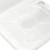 for PS Slim Clear Case DIY Replacement Transparent Game Console