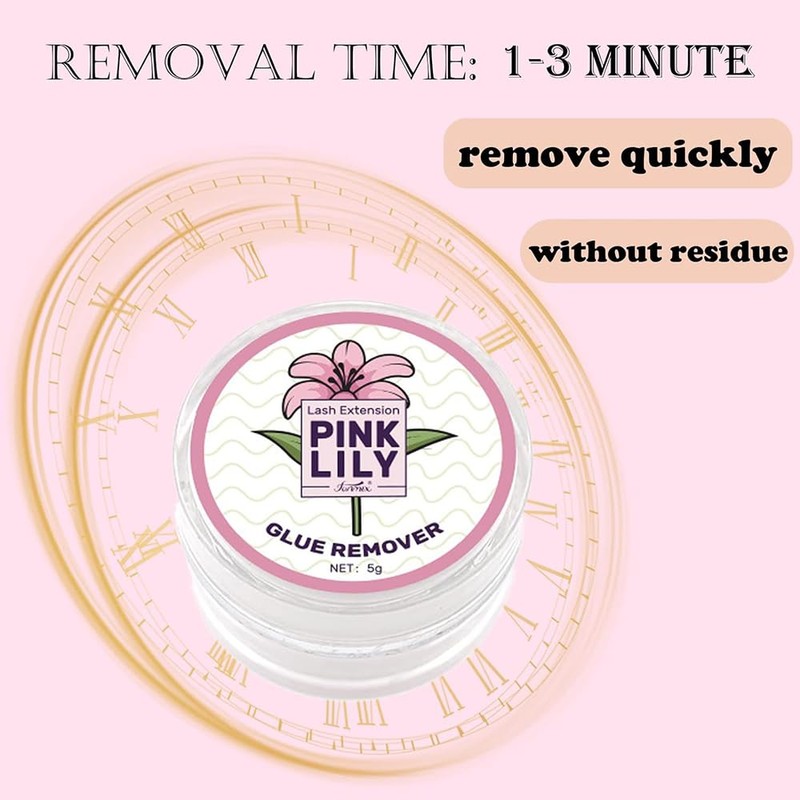 Eyelash Extension Remover Cream - Lash Extensions Remover Cream, Aloe