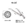YFFSFDC Round Hole Mini Diamond Cutter, Diameter 0.9 inch (22