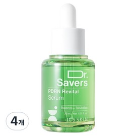 It's Skin Dr. Savers PDRN Revital Serum, 4 pieces, 30ml / 잇츠스킨 닥터세이버스 피디알엔 리바이탈 세럼, 4개, 30ml